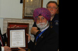 Morton Lodge Presents Fifty Year Service Award to Raj Bhalla
