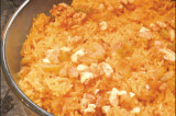 Mama’s Punjabi Recipes-Gur Walle Mithe Chawal  (Jaggery Sweetened Rice)