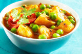 Mama’s Punjabi Recipes- Aloo Mutter (Potatoe & Peas Curry)