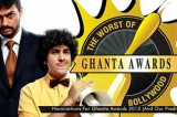Bollywood Should Retire | The Ghanta Awards | Mumbai