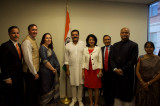 Flag Hoisting Ceremony at Consulate General of India, Houston
