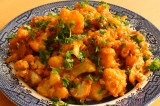Mama’s Punjabi Recipes: Aaloo Gobi di Sabzi (Sauteed Potatoes & Cauliflower)