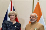 Narendra Modi flags UK visa policy; Theresa May backs PM’s reform push, Make in India
