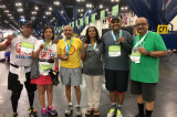 Indian Faces Among the Chevron and Aramco Marathoners