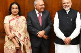 Houstonians and India Work Towards Making a Better India,  Dr. Durga Agrawal Meets with Prime Minister Modi