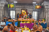 Sri Meenakshi Temple Society Celebrated Guru Peyarchi Homam & Abhishekam