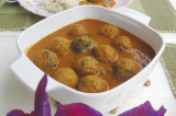 Mama’s Punjabi Recipes: Bhaen De Kofte (Curried Lotus Root Balls)
