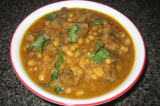 Mama’s Punjabi Recipes- Soya Bean Te Khumban di Sabzi  (SOYA BEAN & SAUTEED MUSHROOMS)
