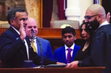 Sanjay Rambhadran Sworn in as Texas Lyceum President