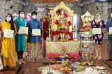 Meenakshi Temple Celebrates Diwali with Covid-19 Precautions