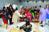 Hindu Worship Society Celebrates New Shiv Mandir & Nav Grah Sthapana