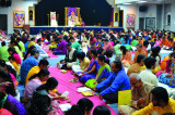 Vibrant Dipavali Puja Celebrations at Chinmaya Mission Houston
