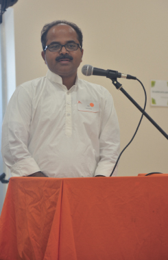 Keynote address delivered by Vijay Simha.