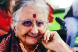 Mandir ki Maaji Bestows Last Blessings on Her Admirers