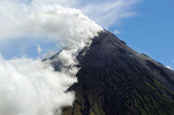 Philippine volcano spews rocks, killing 5 climbers