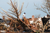 Oklahoma tornado spread destruction like a ‘two-mile-wide lawnmower blade’