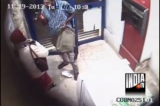 Live footage of woman attacked inside Bangalore ATM