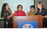 ICA Honors Activists Nileema Mishra, Melinda Kramer