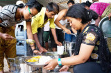 Akshaya Patra Field Kitchen in Nepal  Opens & Serves Meals for Earthquake Survivors