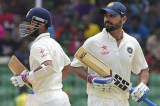 India vs Bangladesh Test: Murali Vijay, Ajinkya Rahane shine for India on rainy Day 3