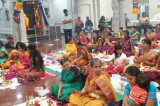 Sri Vasavi Agni Pravesam and Thai Sukravara Deepa Puja Celebrations at Sri Meenakshi Temple