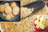 Mama’s Punjabi Recipes: Til Bhuga Pinni (Jaggery Sesame Seed Balls) Mama’s Punjabi Recipes: Til Bhuga Pinni (Jaggery Sesame Seed Balls)