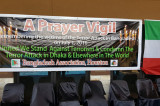 Prayers for the Victims at Vigil at B’desh Center