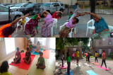 International Day of Yoga Celebration by SEWA in Los Arcos, San Marcos International Day of Yoga Celebration by SEWA in Los Arcos, San Marcos