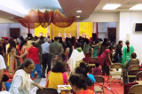 Hundreds Throng Mata Di Chowki by Puneet Khurana at HWS