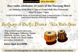 Free Concert at Rice University on 9/24: Celebrate 24 Years of Rice Radio’s Navrang Show