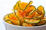 Mama’s Punjabi Recipes: Tauri Pithoo (Sliced Zucchini Chips) Mama’s Punjabi Recipes: Tauri Pithoo (Sliced Zucchini Chips)