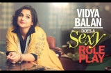 Vidya Balan does a sexy role play Tumhari Sulu Style