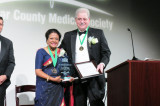 Dr. Rajam Ramamurthy Receives the Golden Aesculapius Award from the Bexar County Medical Society
