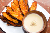 Baingan De Pakore (Fried Eggplant Fritters)