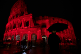 Rome’s Colosseum turned red to protest Pakistan blasphemy law Rome’s Colosseum turned red to protest Pakistan blasphemy law