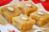 Mama’s Punjabi Recipes: Badam di Burfi (Almond Milk Squares) Mama’s Punjabi Recipes: Badam di Burfi (Almond Milk Squares)