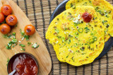 Mama’s Punjabi Recipes: Besan aur Olive Oil Pooda (Chickpea Flour & Olive Oil Pancakes)