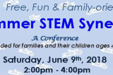 Summer STEM Synergy – A Family-oriented Free Event to Stimulate Young Minds for a STEM Future Summer STEM Synergy – A Family-oriented Free Event to Stimulate Young Minds for a STEM Future