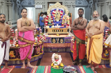 Aadi Sukravara Deepa Pooja at  Sri Meenakshi Temple