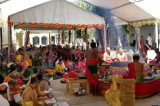 Maha Homam for the Supreme Goddess at Sri Meenakshi Temple