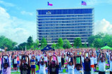 More than 1,200 Join 5th International Day of Yoga at Midtown Park More than 1,200 Join 5th International Day of Yoga at Midtown Park