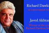 Richard Dawkins to Honor Javed Akhtar for Secularism