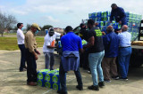 Deep Freeze Aftermath: Free Water and PPE Distribution at India House