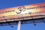 Billboards On Houston Skyline Celebrate Hinduism
