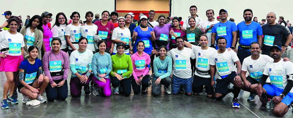 Houston Marathon Wows Sewa International Volunteers, Runners