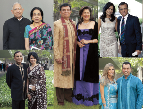 A few of the members of the desi community who attended the Asia Society’s Tiger Ball 2013 on Friday, April 26.     