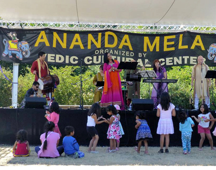 Latha Sambamurti and her band Chai Tea Latte performing at Ananda Mela. Read more at http://www.indiawest.com/news/12852-vedic-cultural-center-hosts-4th-annual-ananda-mela.html#BFS5bviBRHwXTwbw.99 