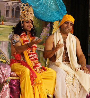 Krishna and Sudama leela