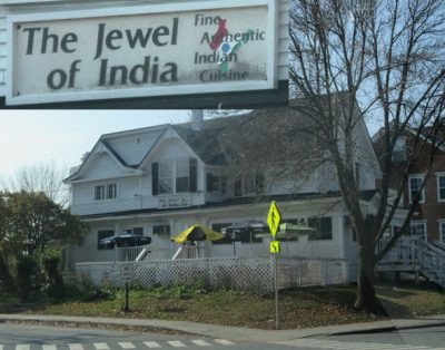  The Jewel of India restaurant in Hanover, NH