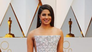 Actor Priyanka Chopra attended the 89th Academy Awards wearing a geometric Ralph & Russo gown.(Reuters)